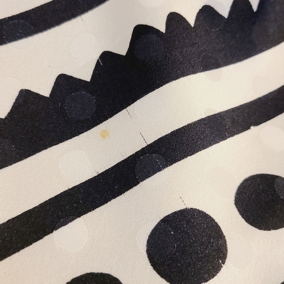 Maggy London | Vintage Graphic Print Silk Pencil Skirt (Size 14) - Picture 15 of 16